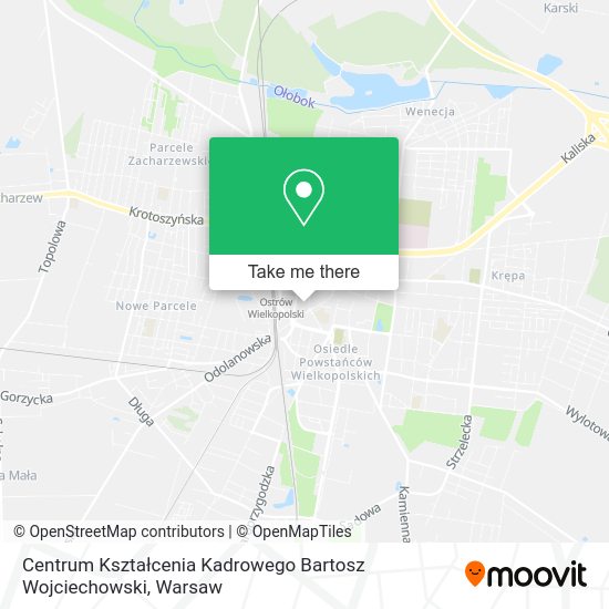 Centrum Kształcenia Kadrowego Bartosz Wojciechowski map