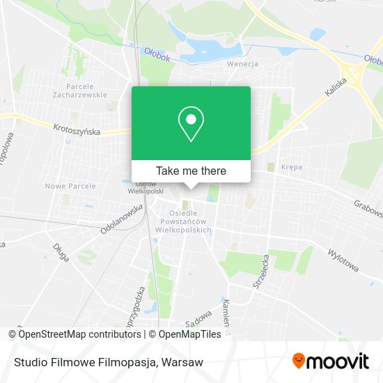 Studio Filmowe Filmopasja map