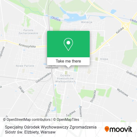 Specjalny Ośrodek Wychowawczy Zgromadzenia Sióstr św. Elżbiety map