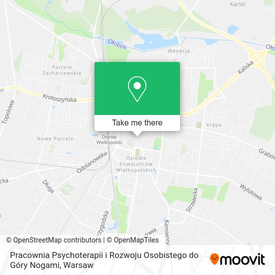 Pracownia Psychoterapii i Rozwoju Osobistego do Góry Nogami map