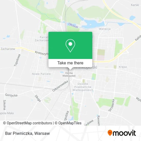 Карта Bar Piwniczka