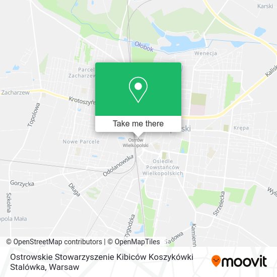 Карта Ostrowskie Stowarzyszenie Kibiców Koszykówki Stalówka