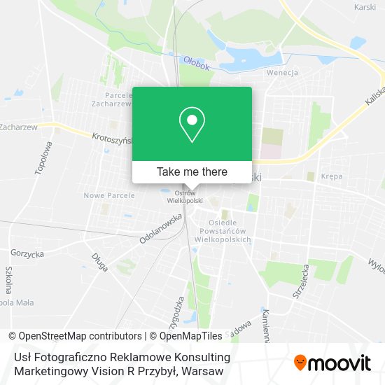 Usł Fotograficzno Reklamowe Konsulting Marketingowy Vision R Przybył map