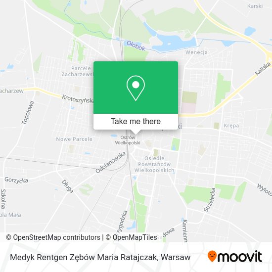 Medyk Rentgen Zębów Maria Ratajczak map