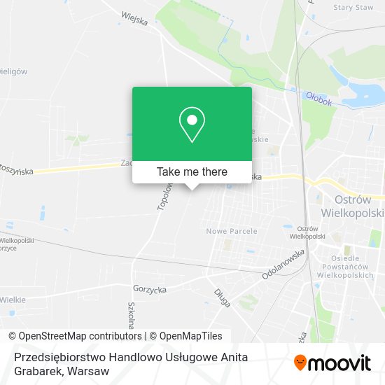 Przedsiębiorstwo Handlowo Usługowe Anita Grabarek map