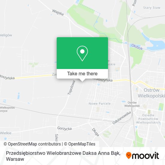 Przedsiębiorstwo Wielobranżowe Daksa Anna Bąk map