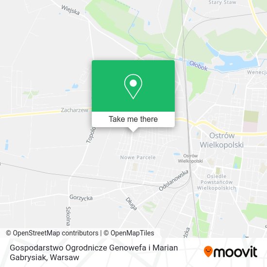 Gospodarstwo Ogrodnicze Genowefa i Marian Gabrysiak map