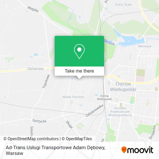 Ad-Trans Usługi Transportowe Adam Dębowy map