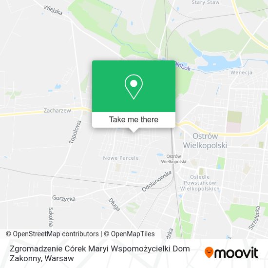 Zgromadzenie Córek Maryi Wspomożycielki Dom Zakonny map