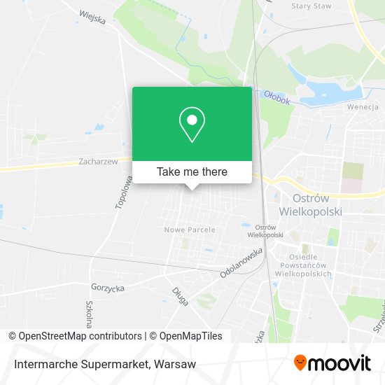 Intermarche Supermarket map