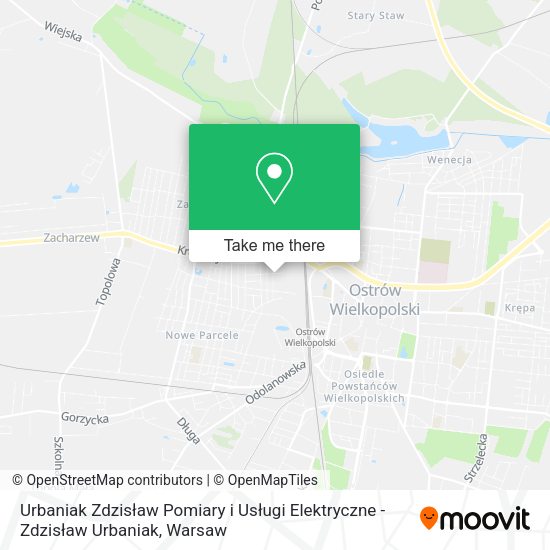 Urbaniak Zdzisław Pomiary i Usługi Elektryczne - Zdzisław Urbaniak map