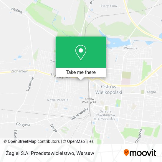 Żagiel S.A. Przedstawicielstwo map