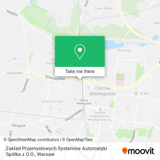 Zakład Przemysłowych Systemów Automatyki Spółka z O.O. map