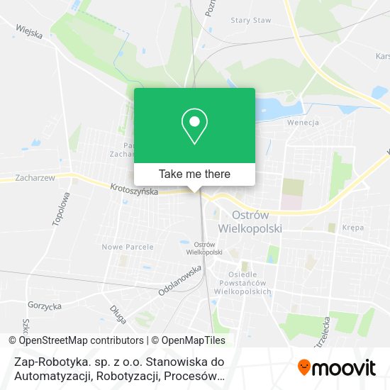 Zap-Robotyka. sp. z o.o. Stanowiska do Automatyzacji, Robotyzacji, Procesów Technologicznych map