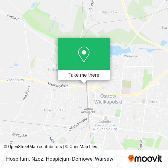 Hospitum. Nzoz. Hospicjum Domowe map