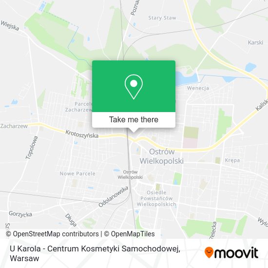 U Karola - Centrum Kosmetyki Samochodowej map