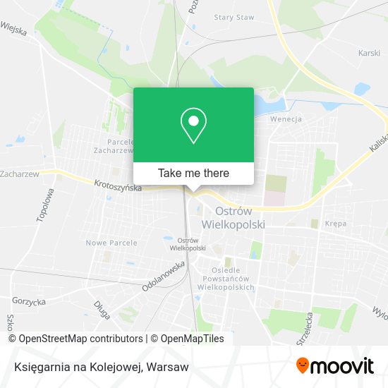 Księgarnia na Kolejowej map