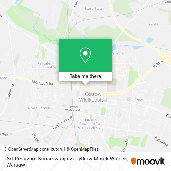 Art Renovum Konserwacja Zabytków Marek Wiącek map