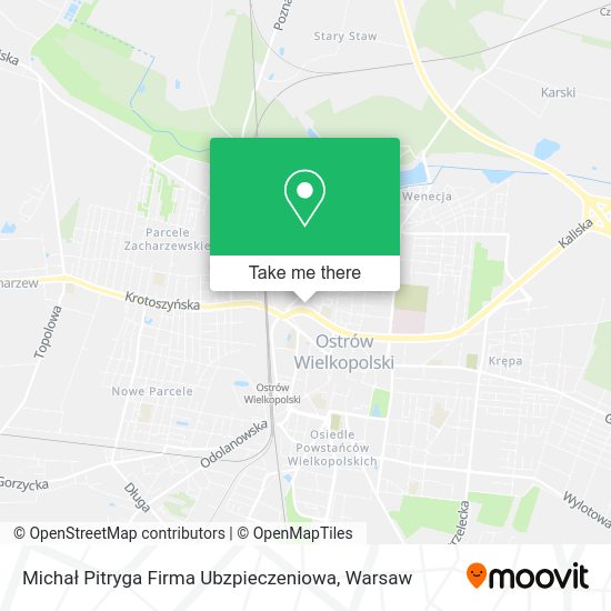 Michał Pitryga Firma Ubzpieczeniowa map