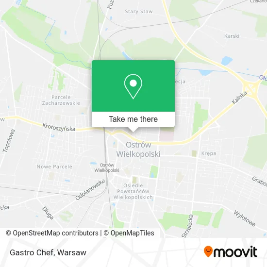 Карта Gastro Chef
