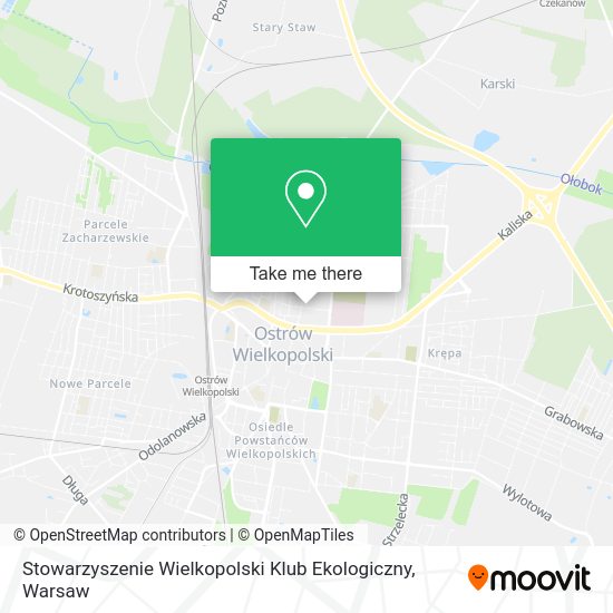 Stowarzyszenie Wielkopolski Klub Ekologiczny map