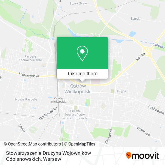 Stowarzyszenie Drużyna Wojowników Odolanowskich map