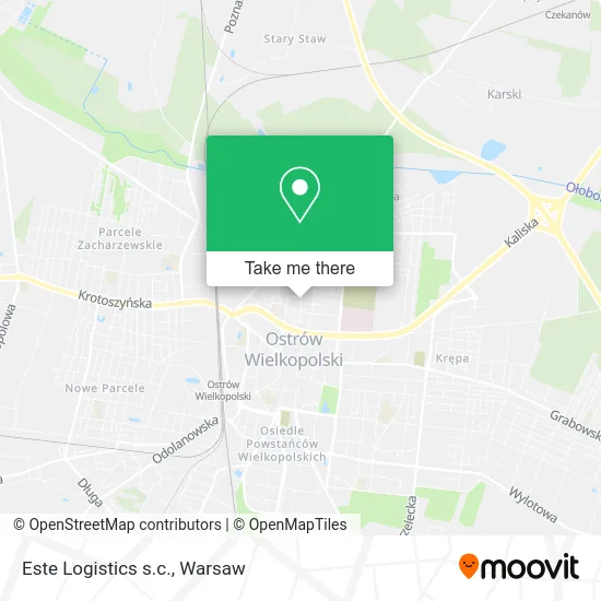 Карта Este Logistics s.c.