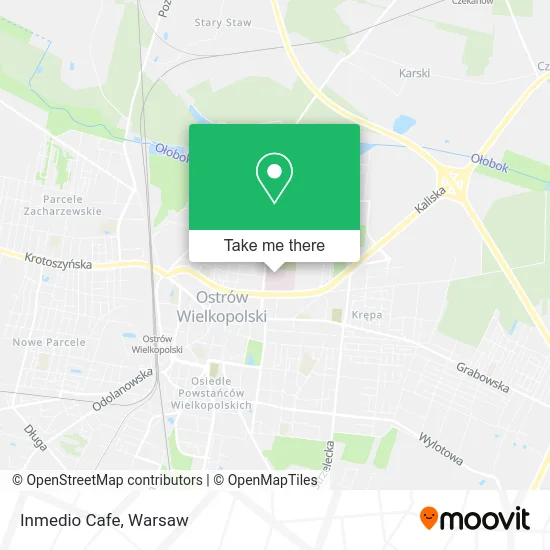 Карта Inmedio Cafe