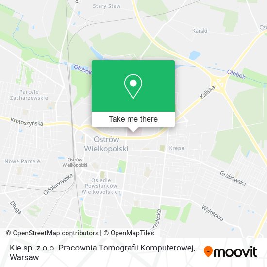 Kie sp. z o.o. Pracownia Tomografii Komputerowej map