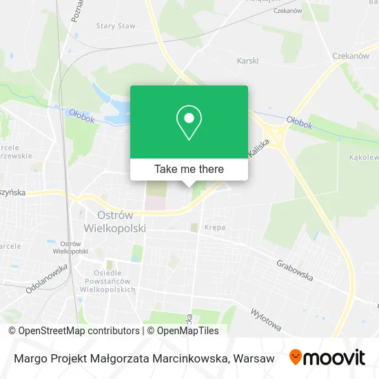Карта Margo Projekt Małgorzata Marcinkowska
