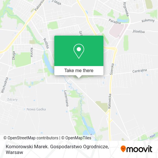 Komorowski Marek. Gospodarstwo Ogrodnicze map