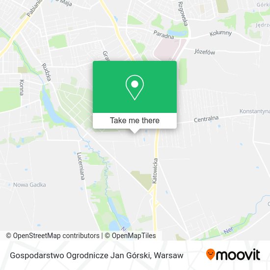 Gospodarstwo Ogrodnicze Jan Górski map