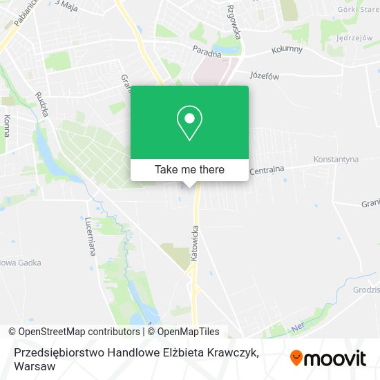 Przedsiębiorstwo Handlowe Elżbieta Krawczyk map