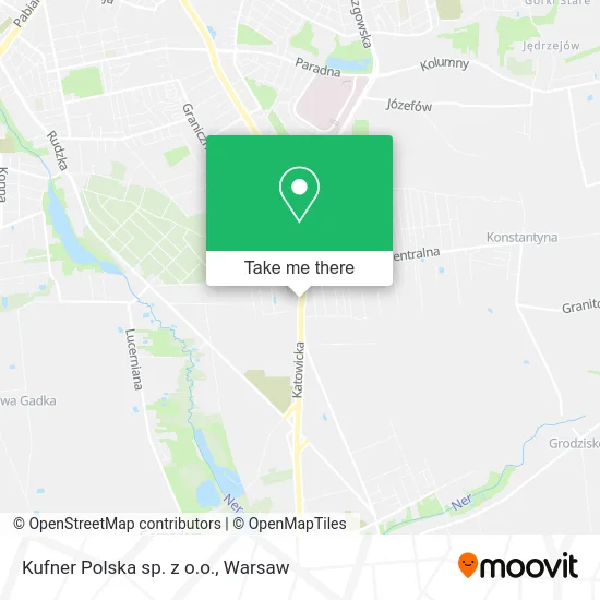 Карта Kufner Polska sp. z o.o.