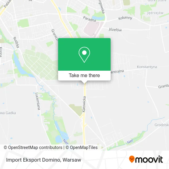 Карта Import Eksport Domino