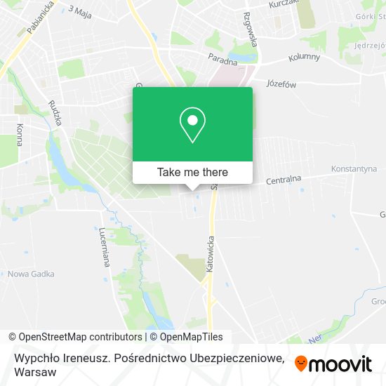 Wypchło Ireneusz. Pośrednictwo Ubezpieczeniowe map