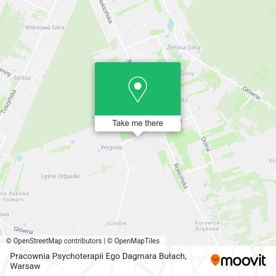 Pracownia Psychoterapii Ego Dagmara Bułach map