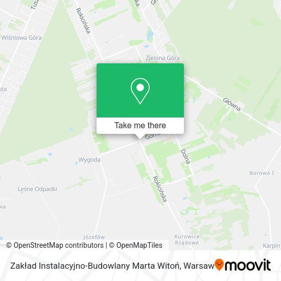 Zakład Instalacyjno-Budowlany Marta Witoń map