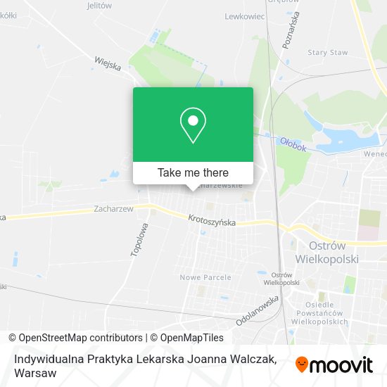 Indywidualna Praktyka Lekarska Joanna Walczak map