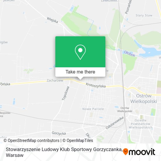 Stowarzyszenie Ludowy Klub Sportowy Gorzyczanka map