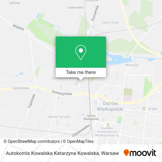 Autokomis Kowalska Katarzyna Kowalska map