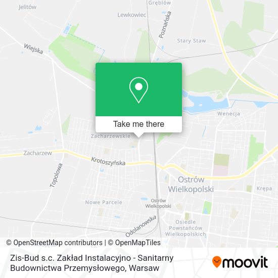 Zis-Bud s.c. Zakład Instalacyjno - Sanitarny Budownictwa Przemysłowego map