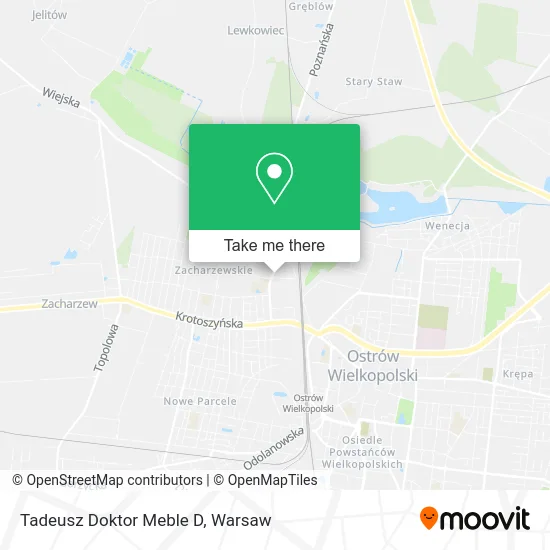 Карта Tadeusz Doktor Meble D