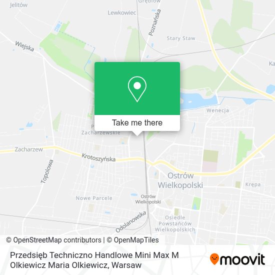 Przedsięb Techniczno Handlowe Mini Max M Olkiewicz Maria Olkiewicz map