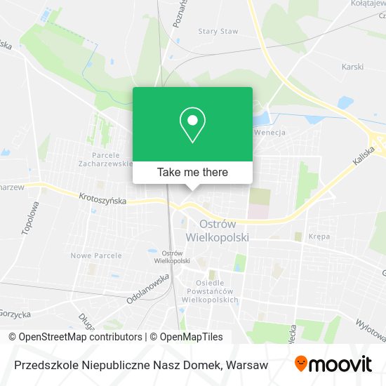 Przedszkole Niepubliczne Nasz Domek map