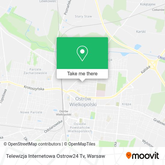 Telewizja Internetowa Ostrow24 Tv map