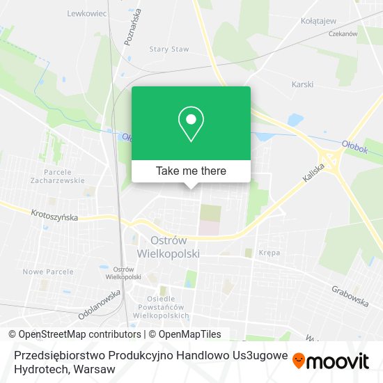 Przedsiębiorstwo Produkcyjno Handlowo Us3ugowe Hydrotech map