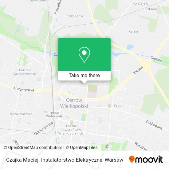 Czajka Maciej. Instalatorstwo Elektryczne map