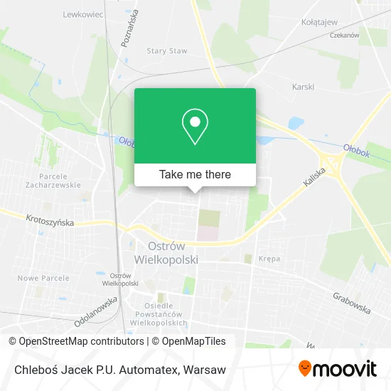 Карта Chleboś Jacek P.U. Automatex