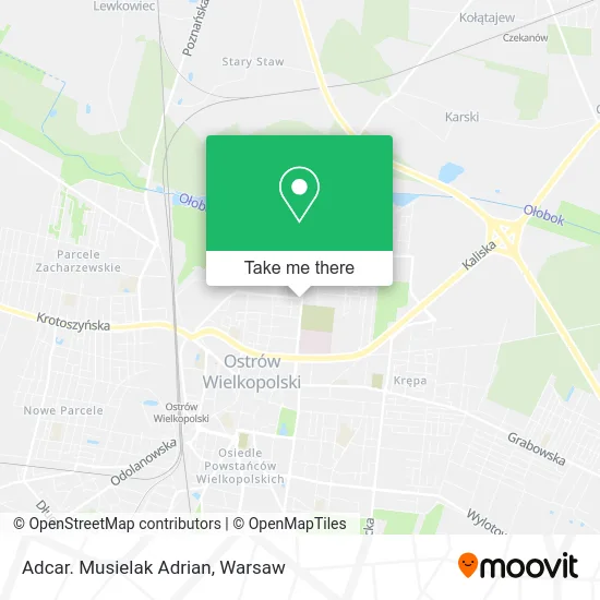 Карта Adcar. Musielak Adrian